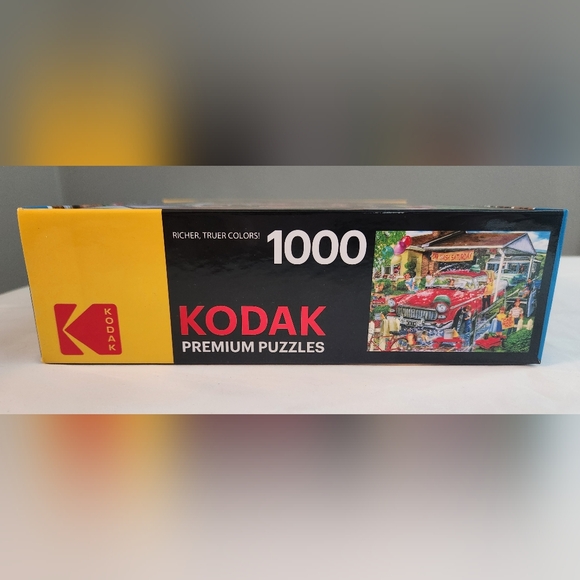 Kodak 1000 Piece Puzzle "Car Wash Saturday NEW - Picture 5 of 5